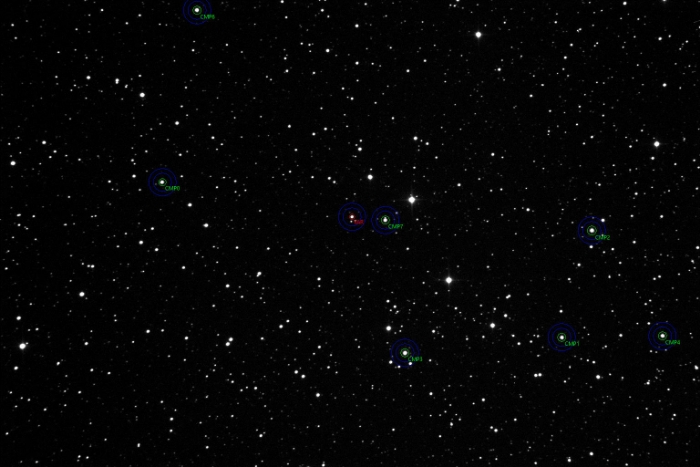 チャート - WASP-93, JD 2459063.41885