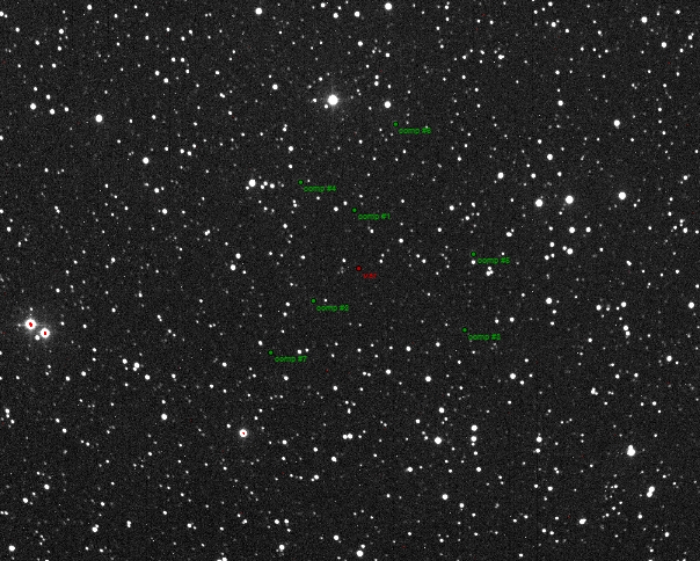 チャート - TrES-5, JD 2459101.37903