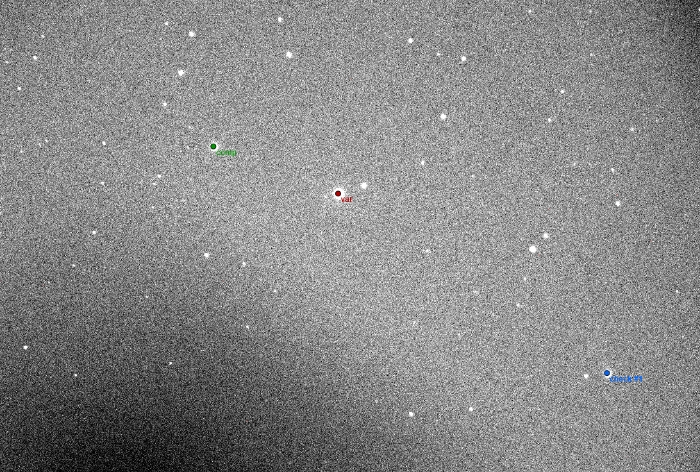 チャート - WASP-33, JD 2459130.47513