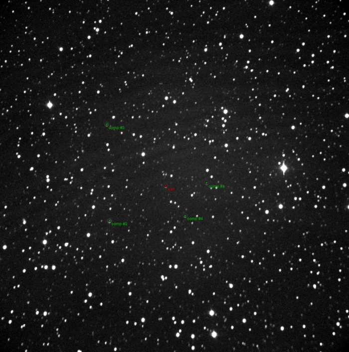 チャート - TrES-5, JD 2459141.39940