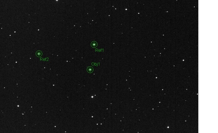 チャート - WASP-1, JD 2459141.29722