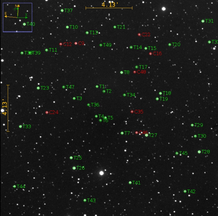 チャート - TrES-5, JD 2459150.25507