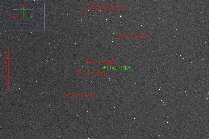 チャート - Qatar-9, JD 2459290.78686