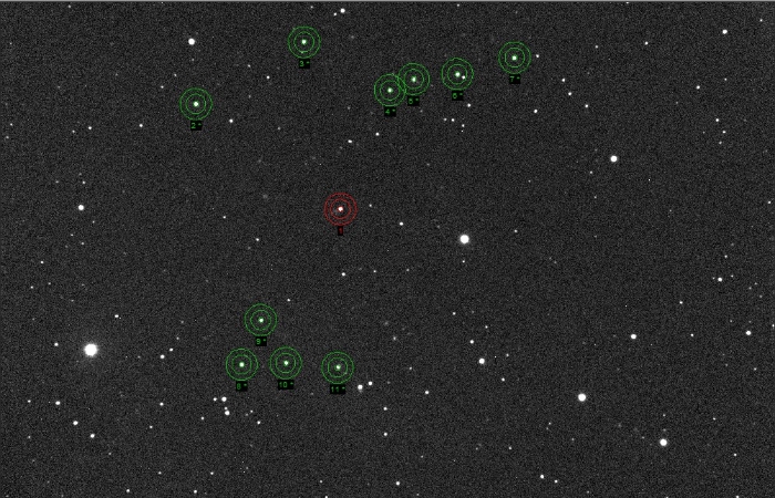 チャート - WASP-92, JD 2459297.43672