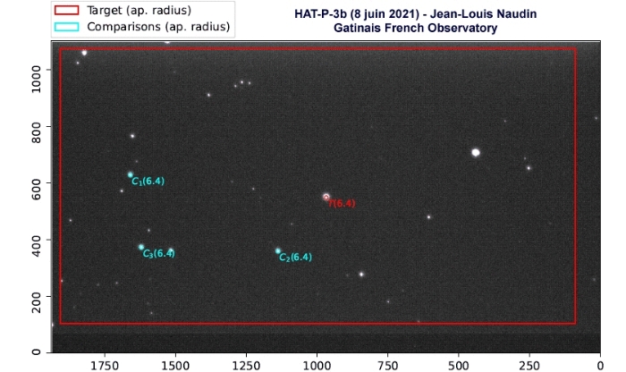 チャート - HAT-P-3, JD 2459374.40442