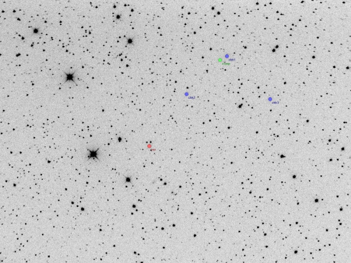 チャート - WASP-93, JD 2459462.35156