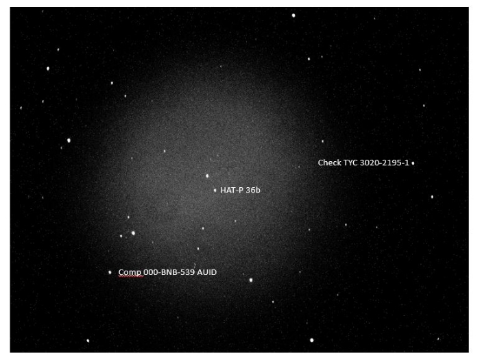 チャート - HAT-P-36, JD 2459329.41988