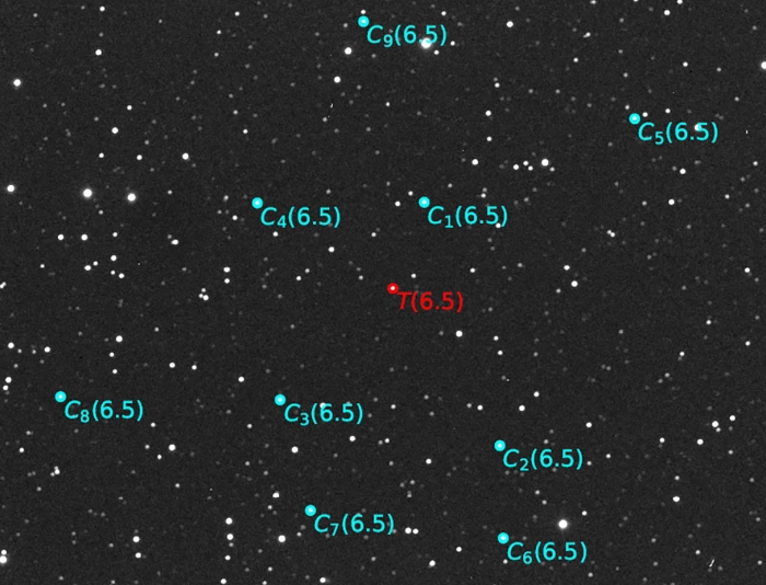 チャート - TrES-5, JD 2459482.28443