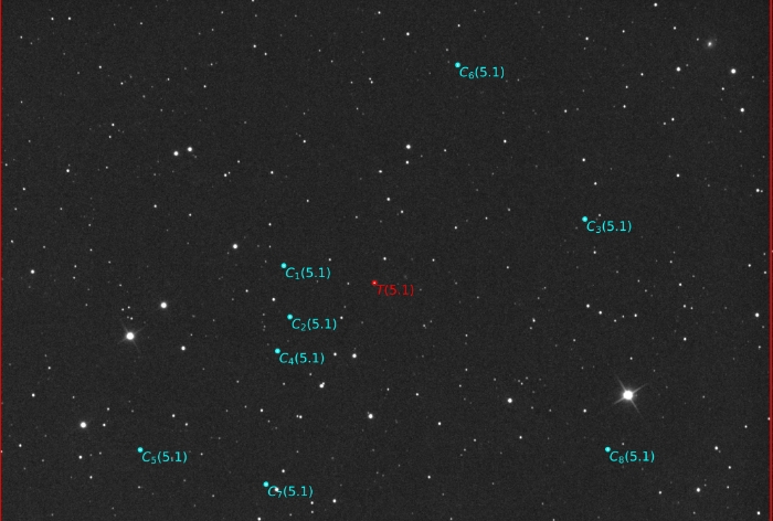 チャート - WASP-10, JD 2459513.33770