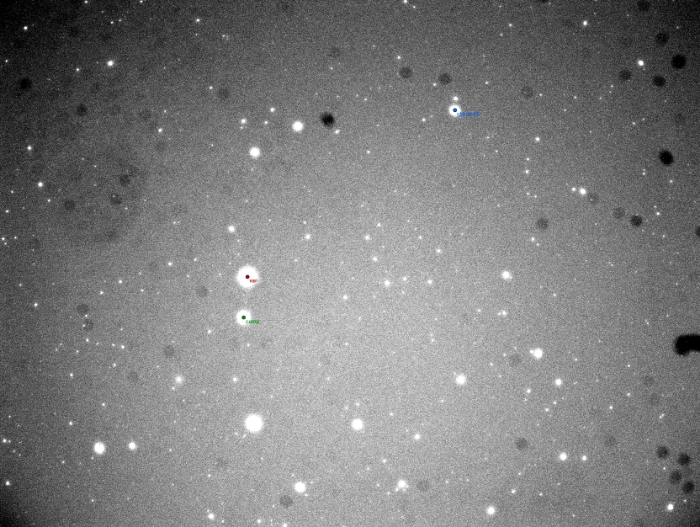 チャート - WASP-33, JD 2459535.45895