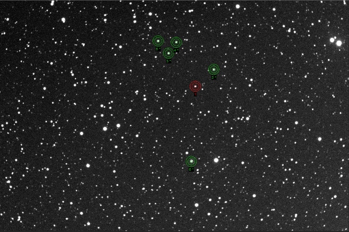 チャート - TrES-5, JD 2459556.38741