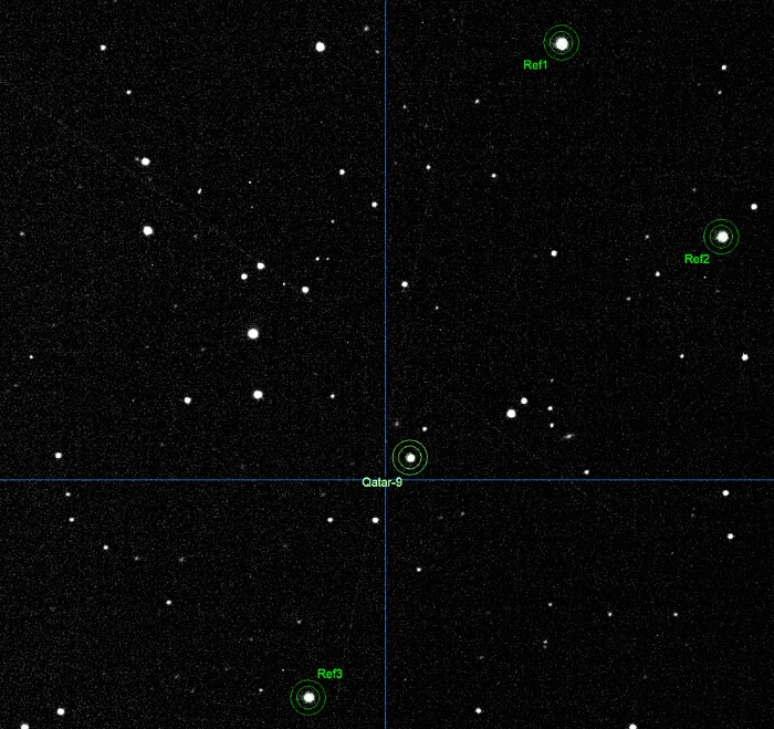 チャート - Qatar-9, JD 2459594.30112