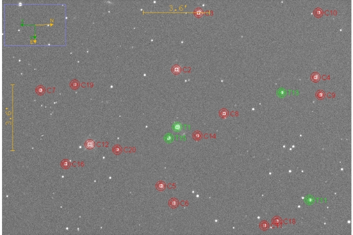 チャート - XO-4, JD 2459646.28384