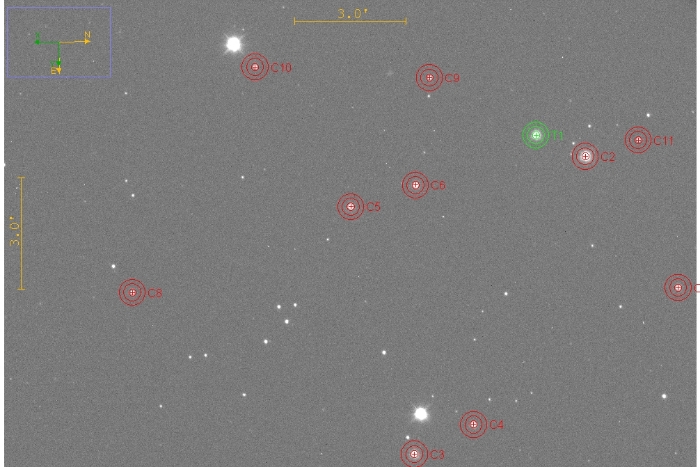 チャート - HAT-P-36, JD 2459661.30706