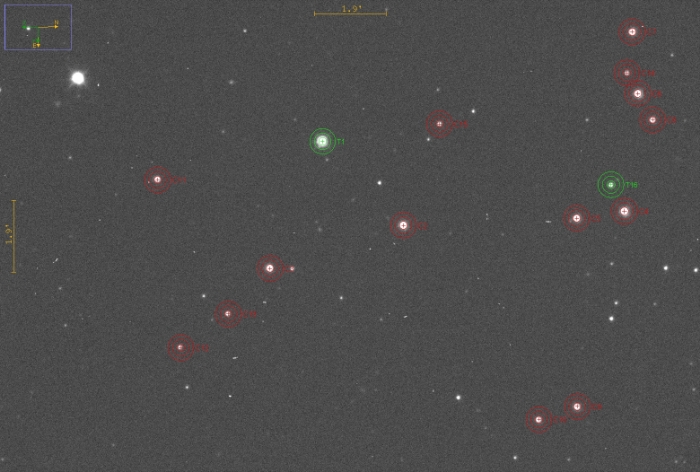 チャート - HAT-P-3, JD 2459664.36478