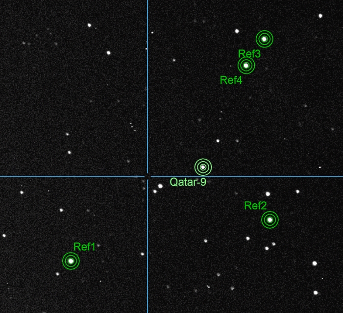 チャート - Qatar-9, JD 2459674.45061