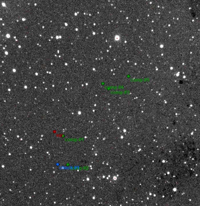 チャート - TrES-5, JD 2459525.31620