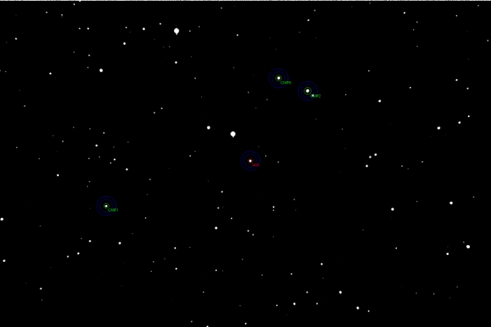 チャート - Gaia-2, JD 2459796.34120