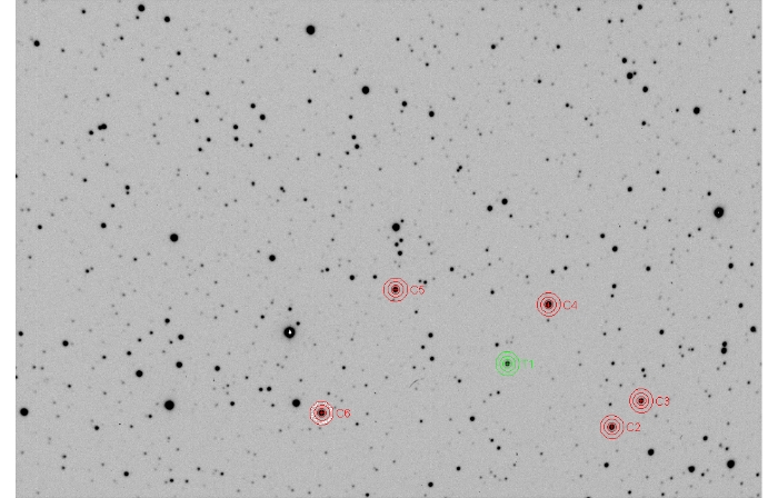 チャート - TrES-5, JD 2459808.33714