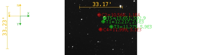 チャート - WASP-52, JD 2459499.64141