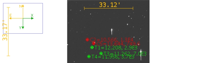 チャート - WASP-52, JD 2459877.59374