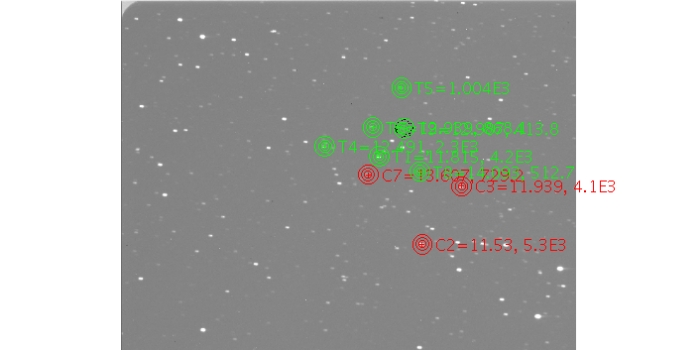 チャート - WASP-11, JD 2459896.61292