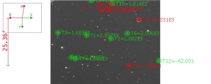 チャート - WASP-39, JD 2459665.79726