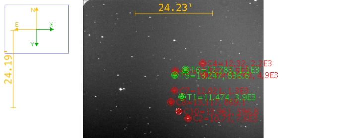 チャート - HAT-P-3, JD 2459333.81197