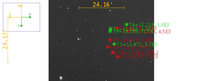 チャート - HAT-P-3, JD 2459336.71186