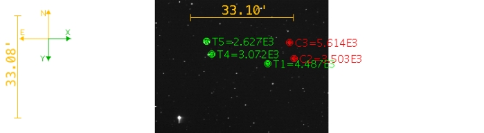 チャート - HAT-P-3, JD 2459339.62273