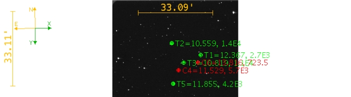 チャート - HAT-P-36, JD 2459975.87076