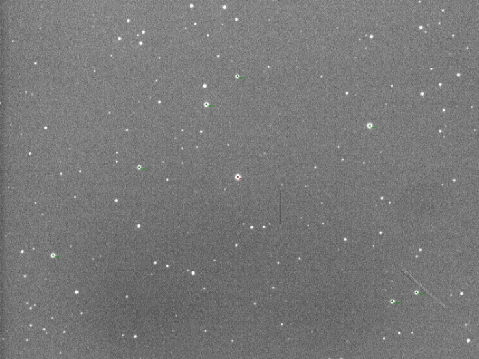 チャート - KELT-23 A, JD 2459978.36956