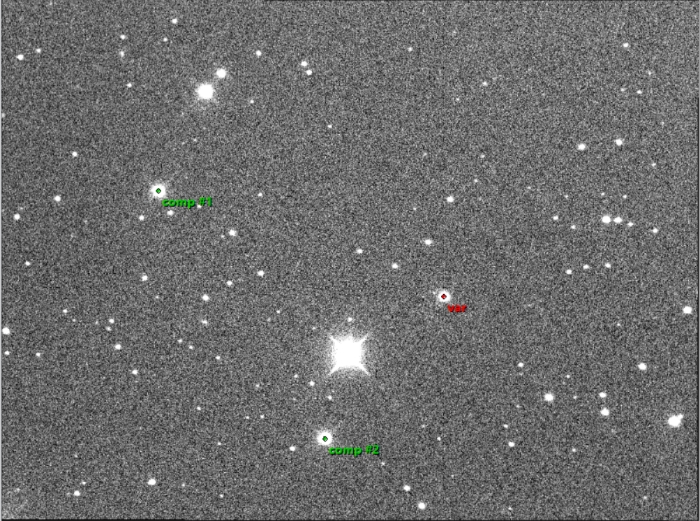 チャート - Gaia-2, JD 2459988.27543