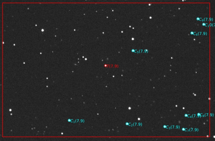 チャート - Qatar-9, JD 2459990.33101