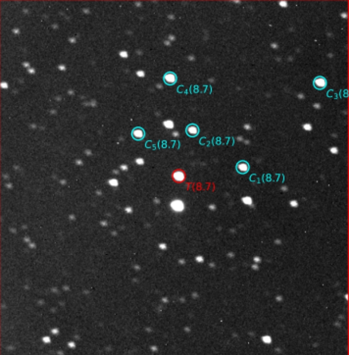 チャート - HAT-P-56, JD 2460039.31424