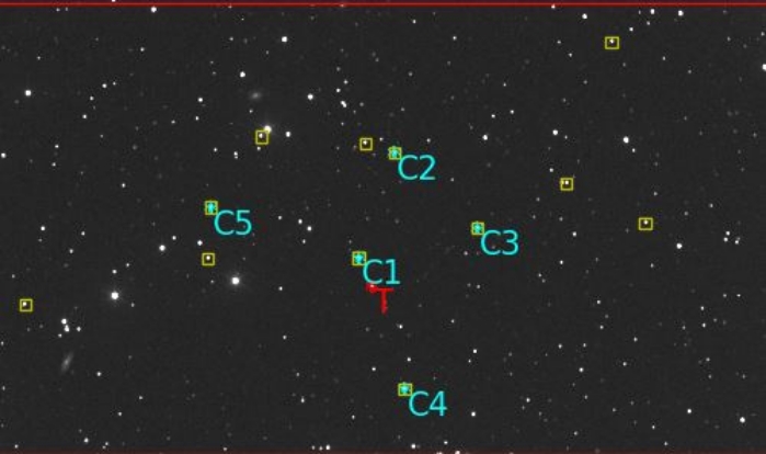 チャート - K2-121, JD 2460042.32584