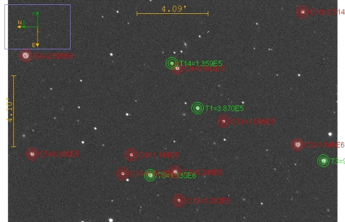 チャート - Qatar-9, JD 2460050.41208