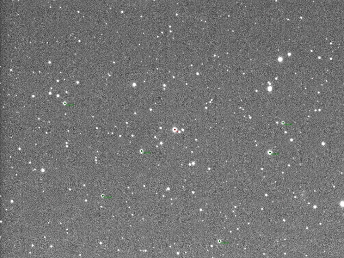 チャート - WASP-3, JD 2460068.39606