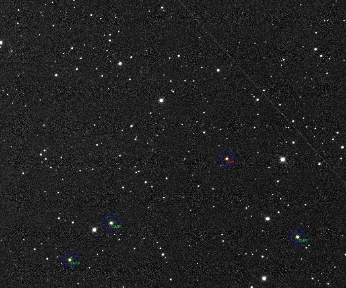 チャート - TOI-1259 A, JD 2460074.33272