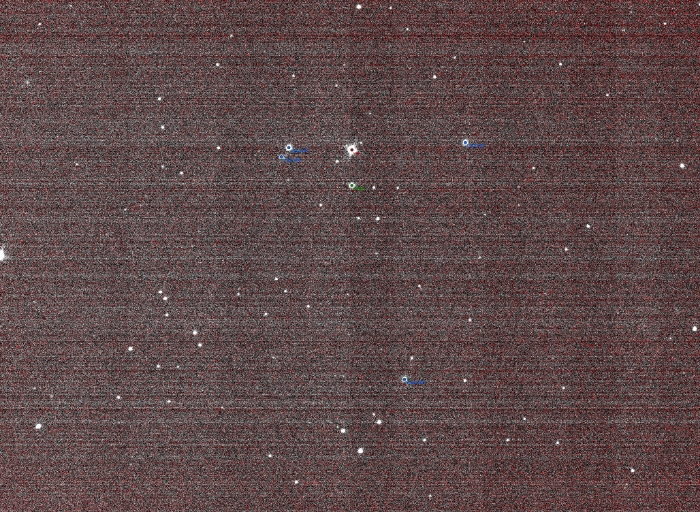 チャート - TOI 1131.01, JD 2460107.44623