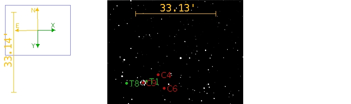 チャート - TrES-3, JD 2460106.78917