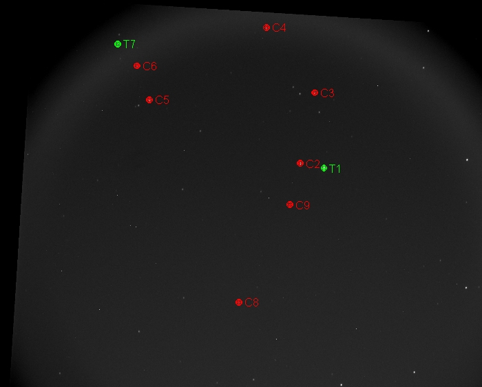 チャート - KELT-3, JD 2459213.37675