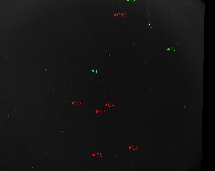 チャート - WASP-43, JD 2459224.42456