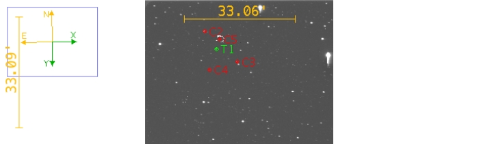 チャート - WASP-52, JD 2460169.80414