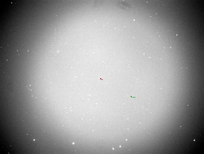 チャート - KELT-23 A, JD 2460181.35618