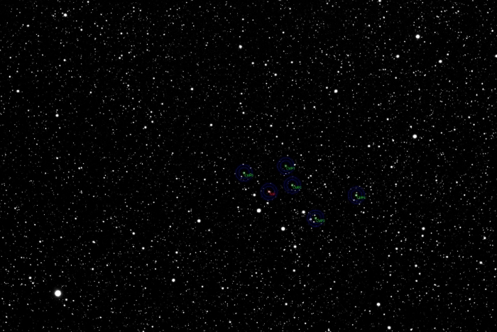 チャート - WASP-93, JD 2460208.25431