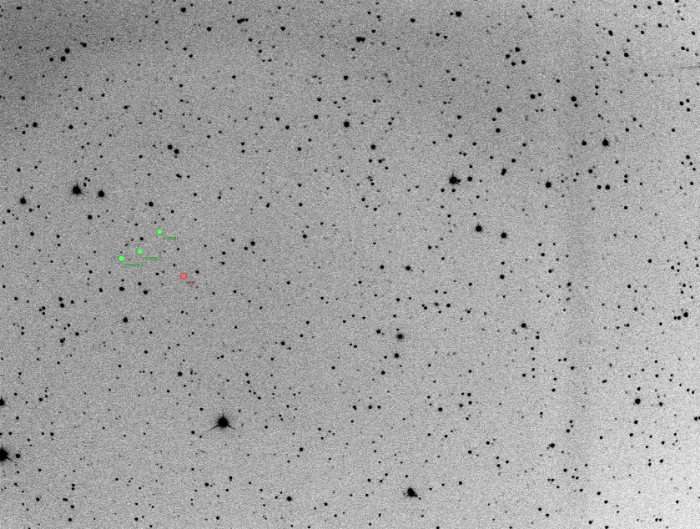 チャート - WASP-10, JD 2460215.28202