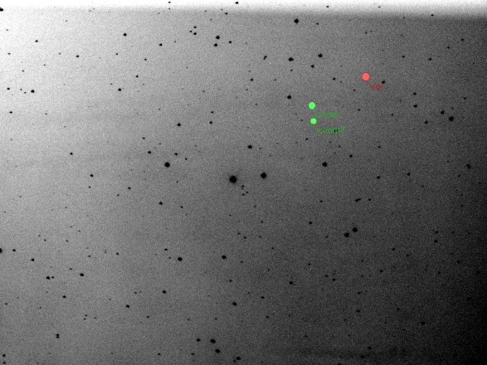 チャート - WASP-10, JD 2460215.41474