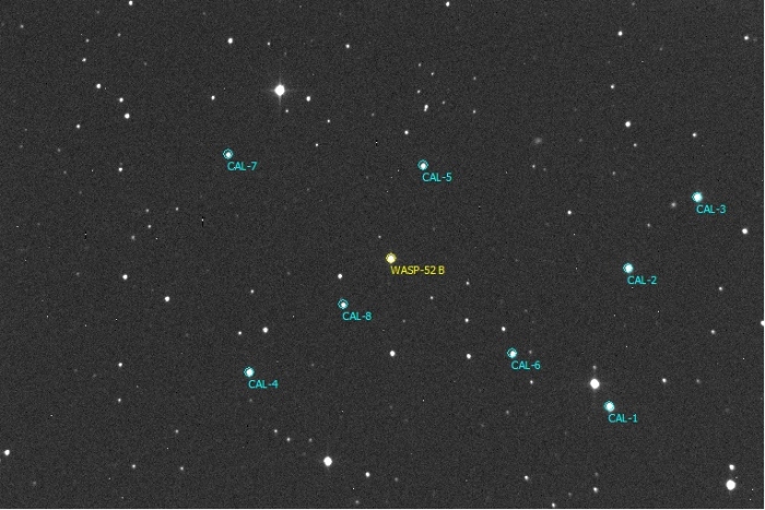 チャート - WASP-52, JD 2460229.30397