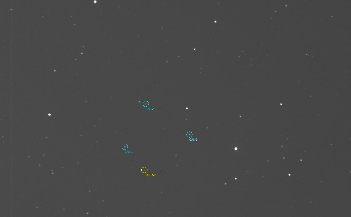 チャート - TrES-5, JD 2460146.35352